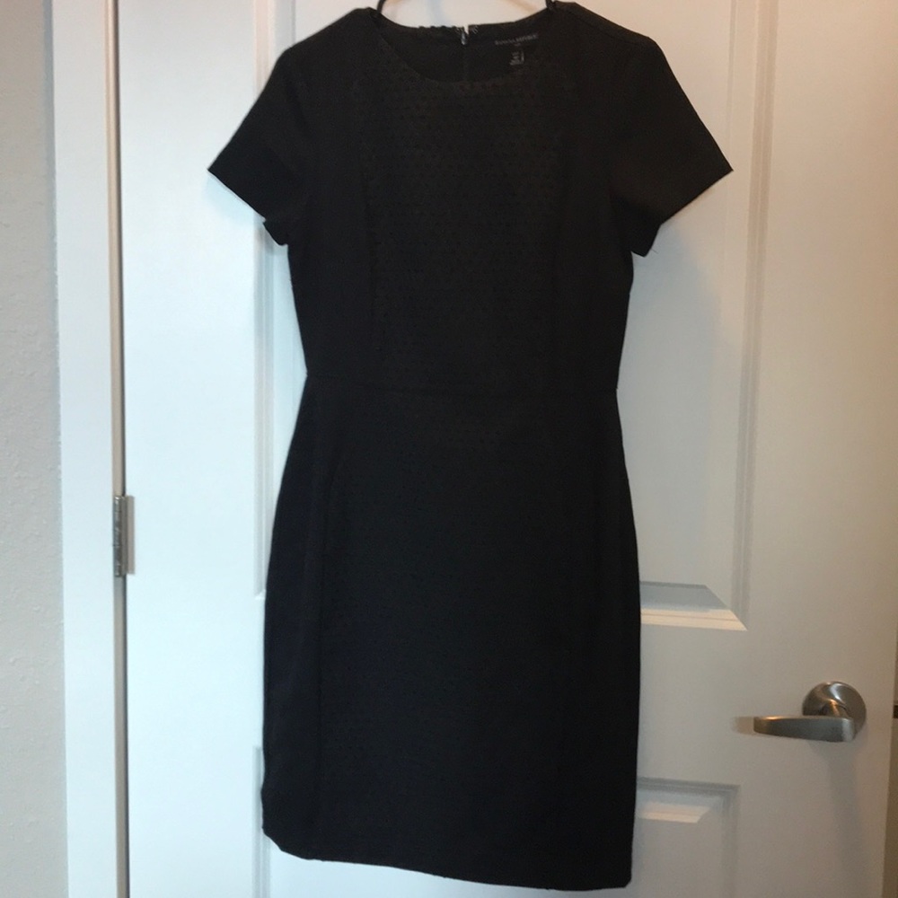 Banana republic black dress